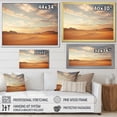 thumbnail image 4 of Designart "Scenic horizon Desert Infinite Horizon IV" Landscapes Wall Art Print, 4 of 5