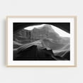 thumbnail image 2 of Antelope Canyon Black & White IV - Arizona Photography Abstract Black and White Desert Nature Landscape Surrealism Scenic Unframed Wall Art Print 30 x 40 inches, 2 of 12