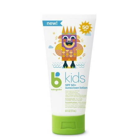 Babyganics Kids Sunscreen Lotion, SPF 50+, 6 fl oz