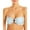Powder Blue, variant on Faithfull the Brand Womens Faye Paisley Bandeau Bikini Swim Top Blue M