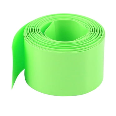18.5mm Diameter 5M Length PVC Heat Shrink Tube Tubing Battery Wrap Green