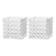 thumbnail image 1 of 2 portavelas de cristal cuadrados creativos, jarrones hidropónicos para decoración de escritorio del hogar., 1 of 6