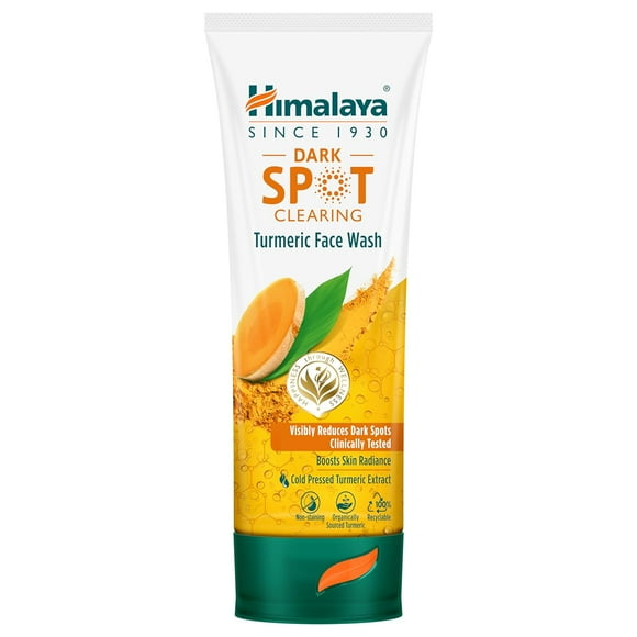 Himalaya Dark Spot Clearing Turmeric Face Wash, 100ml Each (Pack of 2)
