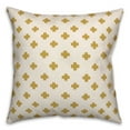thumbnail image 2 of Creative Products Swiss Cross Yellow 18 x 18 Indoor / Outdoor Pillow, 2 of 3