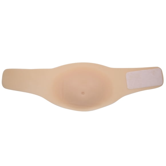 Ventre de Grossesse Prothétique, Bump de Bébé Prothétique Bump de Grossesse en Silicone Accessoires de Film pour Ventre de Femme Enceinte Accessoires de Série Télé Accessoire de Costume pour Scène
