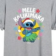 thumbnail image 3 of Lilo & Stitch - Mele Kalikimaka - Women's Oversized T-Shirt, 3 of 5
