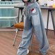 thumbnail image 3 of Pantalones vaqueros Harajuku Sanrios Y2K Hello Kitty Tendencia Anime Kawaii Kt Pantalones anchos sueltos para mujer Pantalones de calle Estudiante Casual Moda, 3 of 5