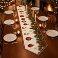 thumbnail image 5 of Christmas Dining Table Decor, Decorative Table Runner Long Strip Table Scarf Red Green, for Dining Table, Mantel Display, Holiday Party Layout Decor, 5 of 5