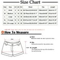 thumbnail image 3 of AOOCHASLIY Women Summer Elastic Waist Pocket Cotton Linen Shorts Pants, 3 of 4