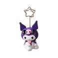 thumbnail image 2 of Kawaii Peluches Dolls Creative Cartoon Resin Pet Message Folder Kulomi Meletti Desktop Decoration Photo Folder 8cm, 2 of 3