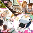 thumbnail image 5 of Tableta de escritura LCD de 8,5 pulgadas (rosa), tableta gráfica, pizarra mágica, tableta de dibujo para niñas y niños de 2, 3, 4, 5, 6, 7 años, regalo de cumpleaños para niños, juguetes de dinosauri, 5 of 5