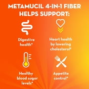 Metamucil On the Go Fiber, Sugar-Free, Psyllium Husk, GLP-1 Friendly Fiber>, 44 Packets