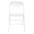 thumbnail image 3 of DeeHome Folding and Stackable Chair Set, 6 Pack for Wedding, Picnic, Fishing and Camping, White, 3 of 9