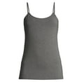 thumbnail image 4 of Time and Tru Women's Cami Tank Top, 3-Pack, 4 of 17
