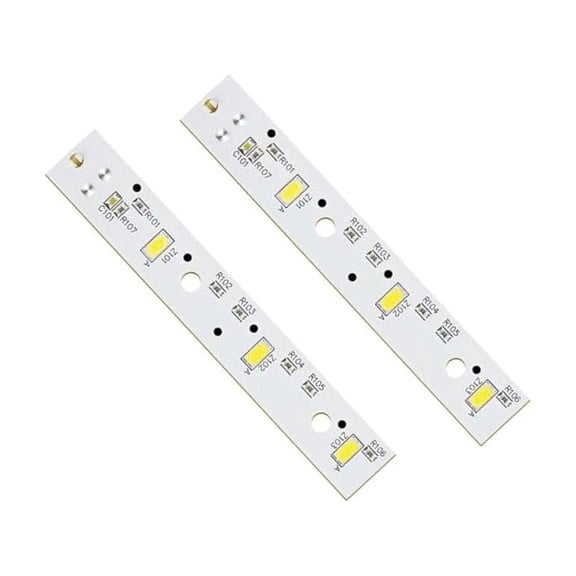 Venlox 2Pcs Wr55X26671 Led Light Strip for Ge Refrigerator Ps11767930 Upgrade
