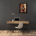 thumbnail image 4 of Vassileva, Silvia 19x24 Black Modern Framed Museum Art Print Titled - Graffiti and Wine II, 4 of 5