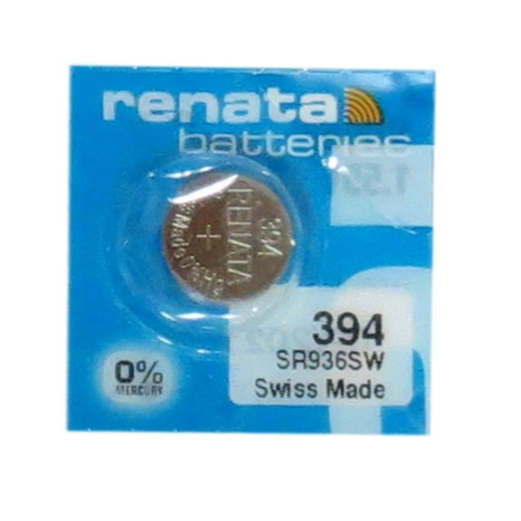 10 x 394 (SR936SW) Renata Silver Oxide Button Batteries