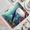 thumbnail image 2 of Whale Non-Slip Rubber Bottom Printed Gaming Mouse Pad Mouse Mat - Square 8.3x9.8 Inch, Suitable for Office and Gaming., 2 of 6