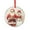 Pattern-3, variant on Glass Ornament Winter Fox Christmas Decorative Hanging Ornaments Xmas Forest Wild Animal Fox Hanging Ornaments for Holiday Decoration