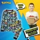 thumbnail image 2 of Set de pijamas Pokémon Pikachu para niños de 9 a 10 años, aplicación negra, 2 of 7