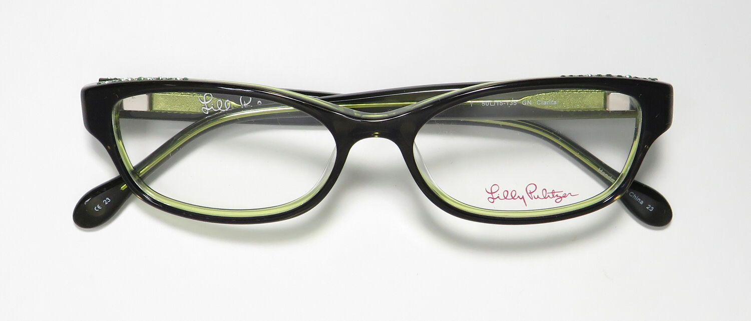 Lilly Pulitzer Bentley Black & Tortoiseshell Cat-Eye Eyeglass Frames Waverly Eyeglasses Frames by Lilly Pulitzer main image 4