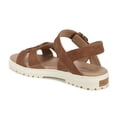 thumbnail image 3 of Dr. Scholl's Womens Take Five Flat Sandal Honey Brown 8M, 3 of 5