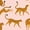 Pink, variant on Cheetah Cheetah Peel and Stick Wallpaper