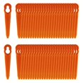 thumbnail image 2 of 100Pcs for STIHL Polycut 2-2 ABS Cutting Blades Lawn Mower Replacement Parts, 2 of 5