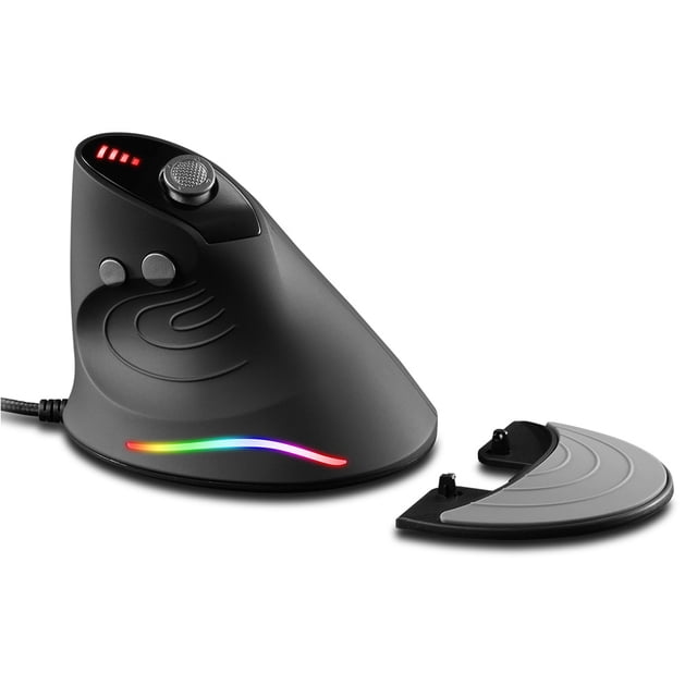 Zelotes C-10 Gaming Mouse Uptright Optical Mouse Wired RGB Game Mouse 10000 dpi Barbie Nuevos Originales