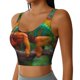 thumbnail image 2 of Balery Chameleon Sujetadores deportivos con espalda cruzada para mujer, acolchados, sin costuras, de alto impacto, ideales para yoga, gimnasio, entrenamiento y fitness.-Large, 2 of 8
