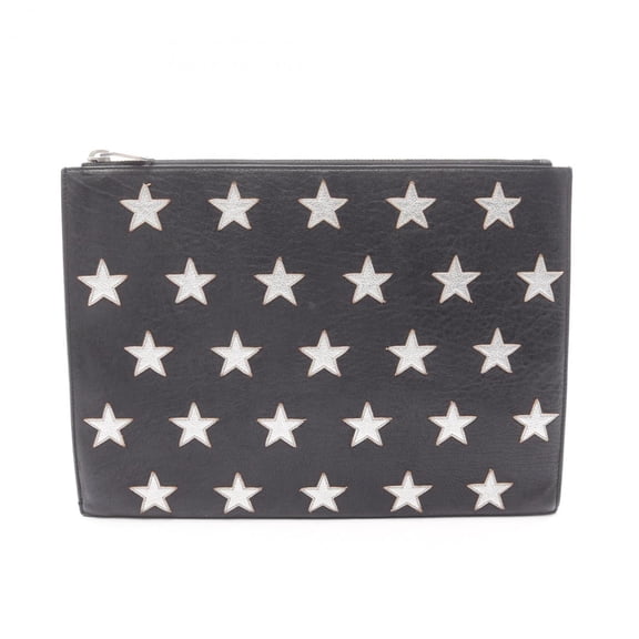 Pre-Owned Yves Saint Laurent Saint Laurent Paris Leather Second Bag, Clutch Handbag, Women's,...