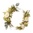 thumbnail image 1 of Guirnalda Floral de Seda Artificial para la Decoración del Hogar del Día de San Valentín del Banquete de Boda de la Pared de la Puerta ANGGREK  Otros, 1 of 8
