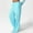 Light Blue, variant on IVEYRTF Womens Elastic Waistband Casual Home Pants with Pockets Straight Leg Wide Leg All Season Comfortable Wear Soft Stretch Fabric Trousers for Home Yoga(Light Blue,M)