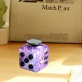 thumbnail image 5 of Cubo Fidget Cube, juguete antiansiedad para niños y adultos, cubo para aliviar el estrés, cubo de descompresión antiansiedad y antiestrés, adecuado para niños, adolescentes y adultos (morado), 5 of 5