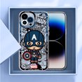 thumbnail image 5 of Funda de teléfono para iPhone SE, 15 Plus, 11, 13 Pro Max, X, XS, XR, 7, 6s, 14 Pro, 12 Mini, 8, TPU suave transparente, Marvel, Spider Man, Groot, 5 of 5