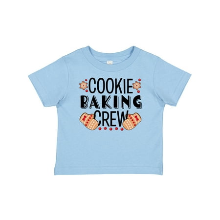 

Inktastic Christmas Cookie Baking Crew with Oven Mitts Gift Baby Boy or Baby Girl T-Shirt