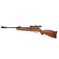 thumbnail image 2 of Rifle Deportivo Cyclone Barniz Calibre. 5.5 con MIRA telescópica 4X32, 2 of 4