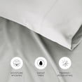 thumbnail image 4 of Luxury Cooling 100% Rayon From Bamboo Silky Soft Pillowcases by Comfort Canopy, 4 of 6