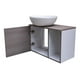 thumbnail image 3 of Mueble Para Baño Canela Gabinete Organizador Lavabo + Espejo, 3 of 6