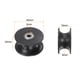 thumbnail image 2 of U Ranura Polea Unique Bargains Rodamiento Nailon 5x40x20mm Negro, 2 of 5