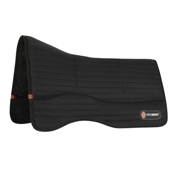 31 in X 30 Toklat T3 Matrix Shim W/ Felt Western Saddle Pad Black