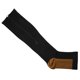 thumbnail image 3 of 2X Medias de Compresión Calcetín de Compresión con Cremallera de Nylon Pierna Soporte de Rodilla Punta Abierta Que Evita Las Venas Varicosas Calcetines Elásticos (Negro) XXL, 3 of 8
