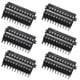 thumbnail image 5 of Terminal de tornillo TBD‑10 Bloque de terminales de doble capa combinado con riel Bloque de terminales de cobre 10A/600V, 5 of 9