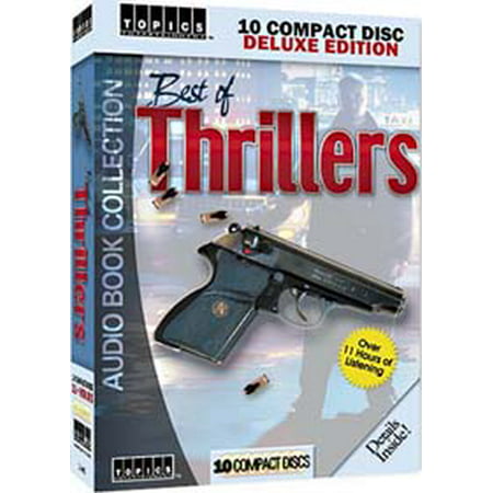 Best of Thrillers 10 CDs Audio Book Collection (Tom Clancy Hunt for Red October, Steve Thayer The Weatherman) plus