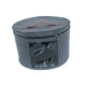 thumbnail image 3 of Caja para guardar sombreros, con tapa a prueba de polvo, para guardar juguetes de peluche y animales, con ala redonda Gris Medio, 3 of 9
