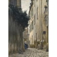 thumbnail image 2 of Stanislas Lépine 18x24 Gold Ornate Framed and Double Matted Museum Art Print Titled - Montmartre. Rue Saint-Vincent (circa 1875-76), 2 of 4