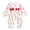 White, variant on Pandaie Baby Boys and Girls Christmas Holly Print Long Sleeve Jumpsuit Ruffle Shoulder Bow Winter Newborn Romper Outfit Beige,9-12 Months
