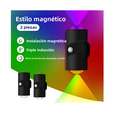 thumbnail image 2 of 2 Lámparas De Sensor Movimiento Recargable Rgb Negro 2pc Malubero Negro, 2 of 5