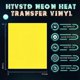 thumbnail image 2 of Vinilo de Transferencia HTV-30X25Cm 10 Hojas NeóN para Planchar Camiseta Verde HTV, 2 of 5