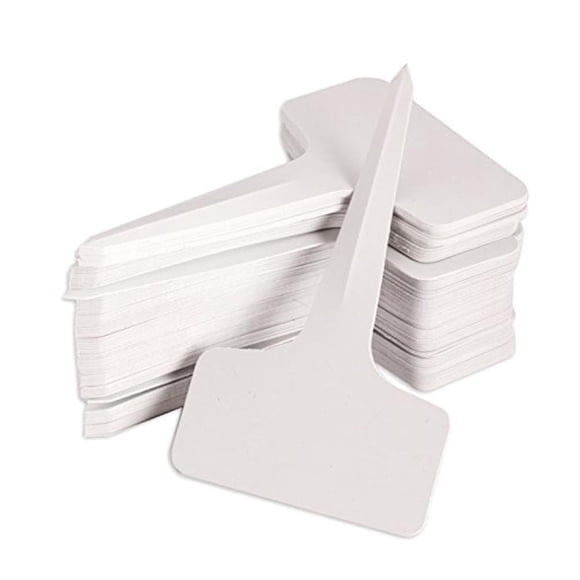 Etiquetas para plantas KINGLAKE 100 piezas 6 x 10 cm de plástico